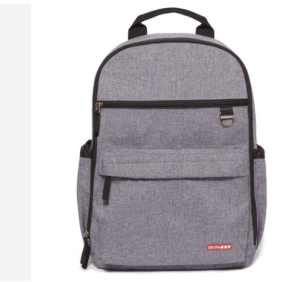 Skip Hop Duo Diaper Backpavck Heather Gray - Picture 1 of 3